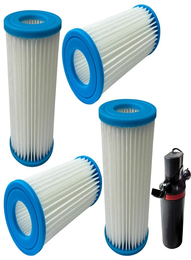 Beaufan 4 Pack Micron Cartridge Compatible with Marineland Magnum ML90770 Canister Filters & Polishing Internal Canister Filter ML90770, Compare to Part# PA0140 - Image 1